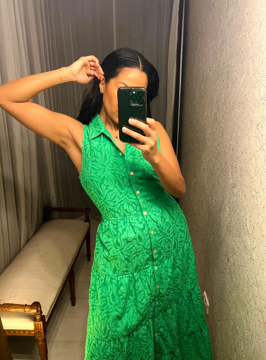 Pre-loved Witchery Green Maxi-Dress GrandDays Pre-loved Witchery Green Maxi-Dress GrandDays