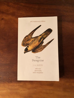 "The Peregrine" By J.A. Baker . Deborah Fry, July 2019