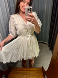 Pre-loved ASTR White Cotton Sun Dress