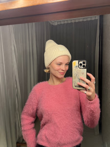 Pre-loved ACNE Studios Cream Wool Beanie
