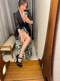 Pre-loved Black Satin Ballet Heels