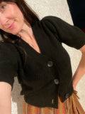 Pre-loved & ME Black Knit Top
