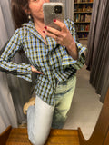 Pre-loved BURBERRY Blue Check Shirt