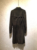 Vintage UK 70's Suede Overcoat.