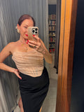 Pre-loved House of CB Ballerina Pink Tulle Corset