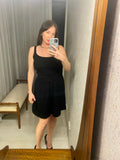 Pre-loved Fleur Wood Black Knit Dress