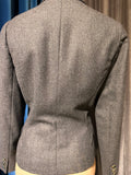 Ungaro Dark Grey Floral Embroidered Jacket