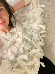 Pre-Loved White Bow Top