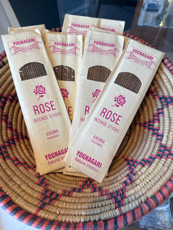 YOGNAGARI Rose Incense Sticks