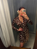 Pre-loved Diane Von Furstenberg Leopard Silk Dress