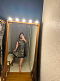 Pre-loved Alannah Hill Black Lace Dress w Beading