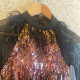 Pre-loved TAYLOR Sequin Playsuit