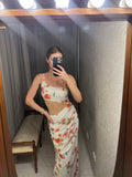 Pre-loved Dazie White Floral Cut Away Dress