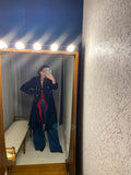 Vintage Leroy Navy Wool Coat