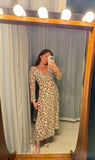 Pre-loved Floral Midi Tea Dress