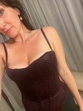 Vintage Jenny Bannister Purple Corset
