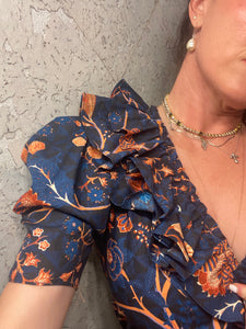 Pre-loved Ulla Johnson Block Print Cotton Dress