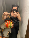 Vintage Japanese Leather Handbag