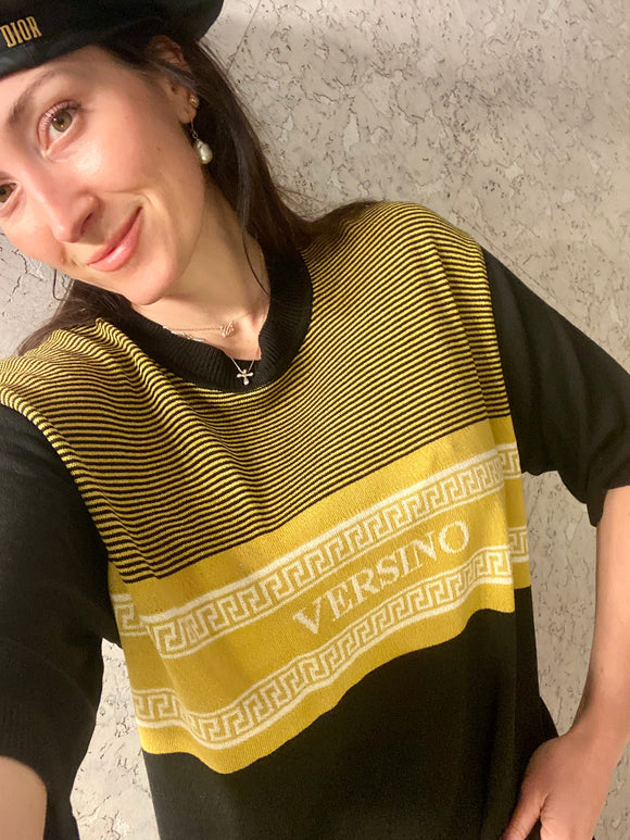 Pre-loved Golden Bird VERSINO Top