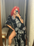 Pre-loved Double Rainbow Tiger Palm Dress