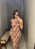 Pre-loved Aiyana Floral Ruched Dress