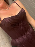 Vintage Jenny Bannister Purple Corset