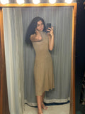 Pre-loved Nude Sparkle Knit Dress