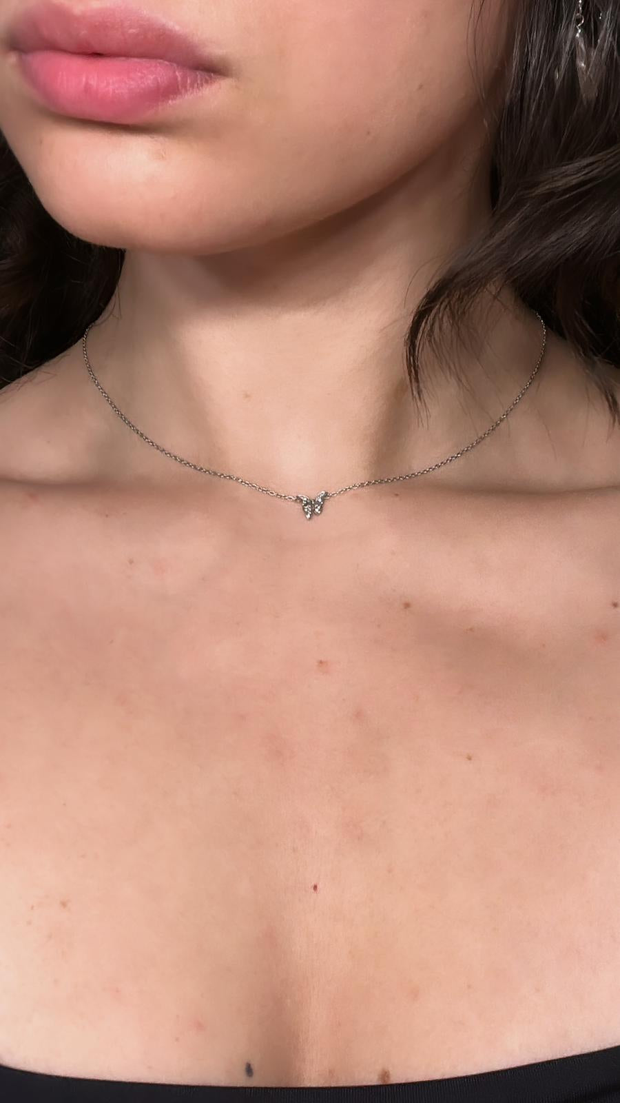 Georg jensen butterfly necklace deals