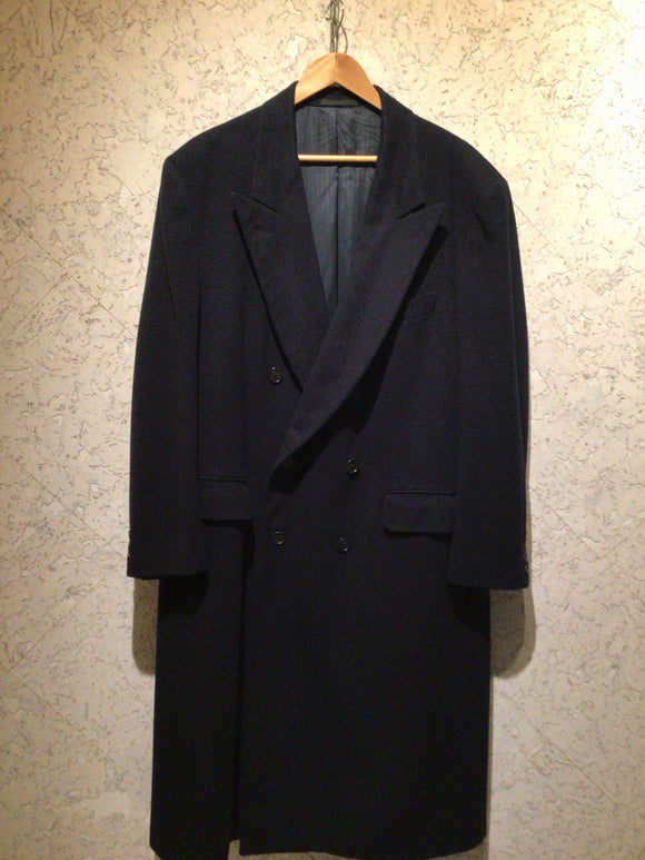 Pre-Loved Emilio Zegna Navy Coat