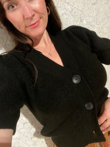 Pre-loved & ME Black Knit Top