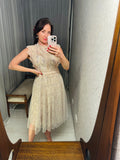 Pre-loved Zimmermann-Vibe Cream Lace Tulle Dress