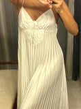 Pre-loved Clichè White Pleat Dress