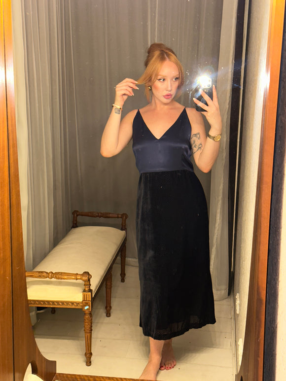 Pre-loved POL Navy Elegant Dress