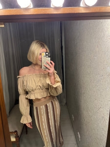 Pre-loved Nude Coogi-Vibe Knit Skirt