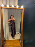Pre-loved I.S Plum Purple Bias Slip Dress