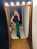 Pre-loved TopShop Green Mesh Skirt