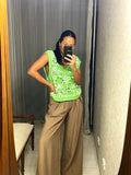 Pre-loved Taupe High-Waist Pants