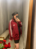 Pre-loved ADIDAS Originals Maroon Jacket