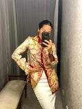 Vintage Hermes-Inspired Shirt