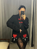 Pre-Loved PAUL SMITH Customised Ace of Hearts Suit