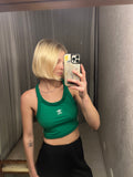 Pre-loved ADIDAS Green Crop Top