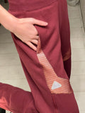 Pre-loved JORDAN Nike Maroon Track Pants