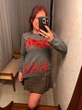 Pre-loved Kriziauomo Cashmere Motorbike Jumper