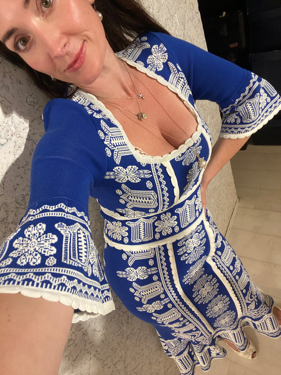 Pre-loved Alice McCall Blue Bodycon Dress
