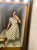 Pre-loved Forecast White Polkadot Dress