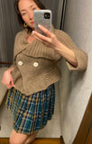 Pre-loved Dip Drops Cinnamon Wool Knit Cardi