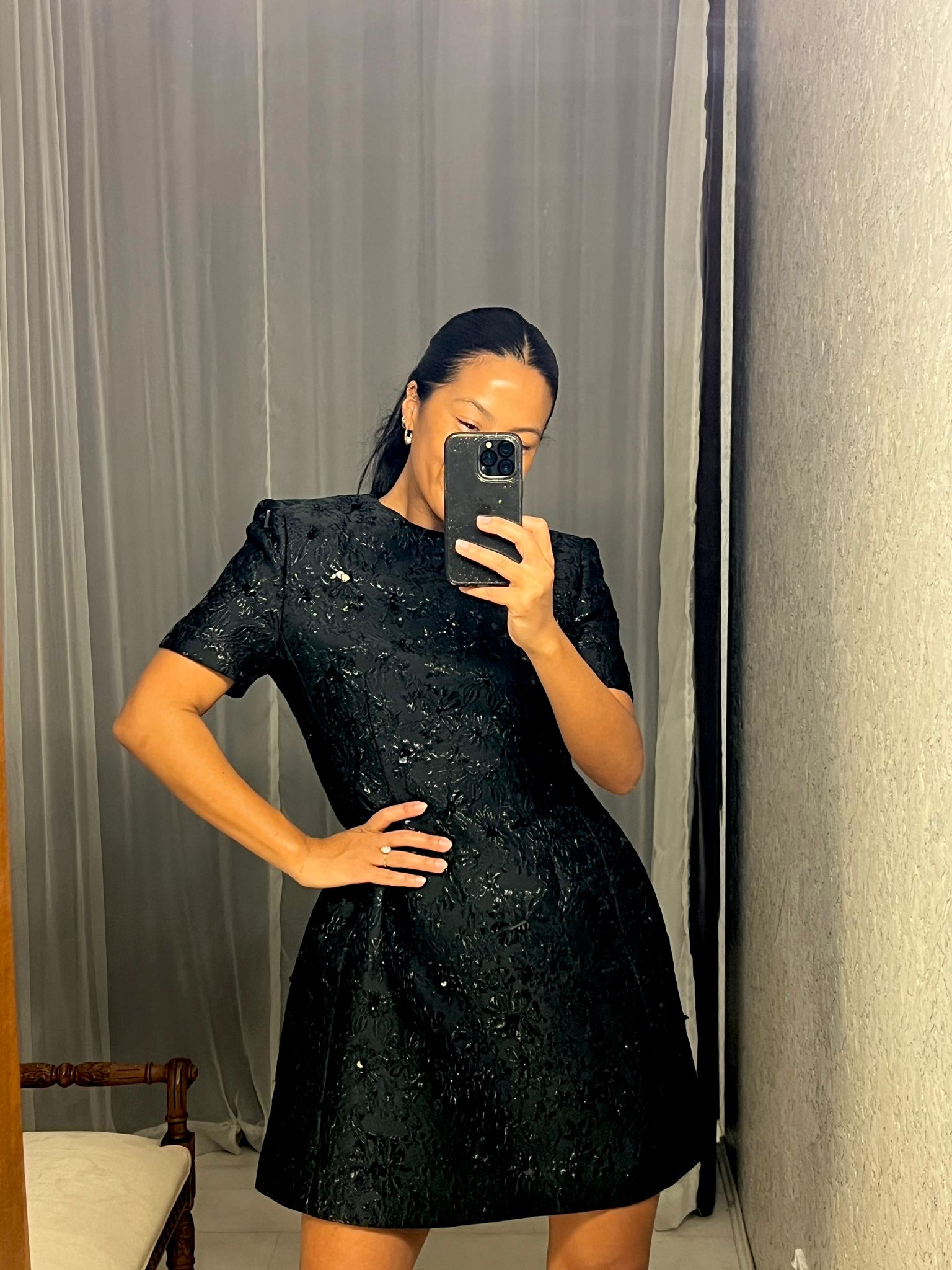 Pre-loved miu miu-vibes Black Sequin Detail Dress – GrandDays