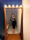 Pre-loved FENDI Black Knit Skirt