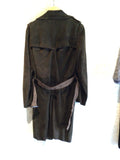 Vintage UK 70's Suede Overcoat.