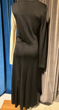 Iris & Ink Black White Midi Dress